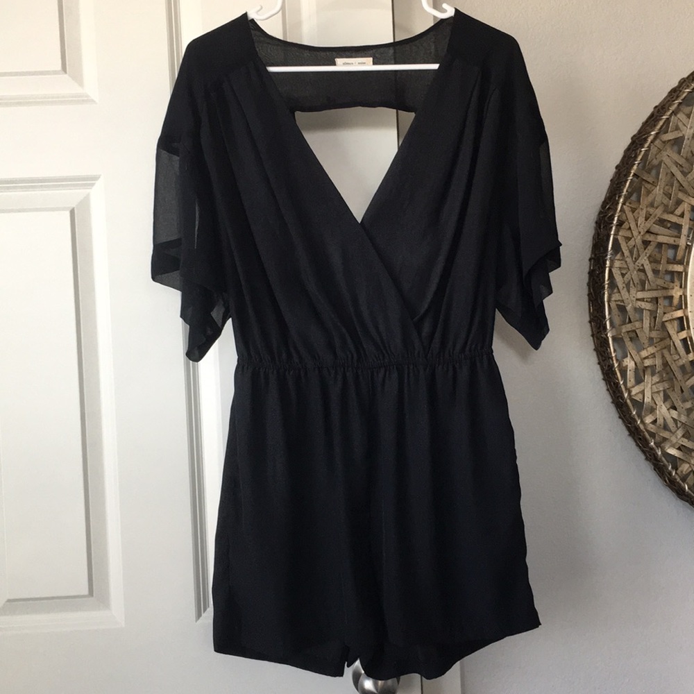 Very Flattering Black Romper
